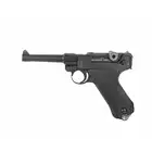 German P08 Luger Pistol Replica - Black [WE]