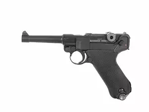 German P08 Luger Pistol Replica - Black [WE]