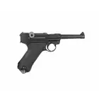 German P08 Luger Pistol Replica - Black [WE]