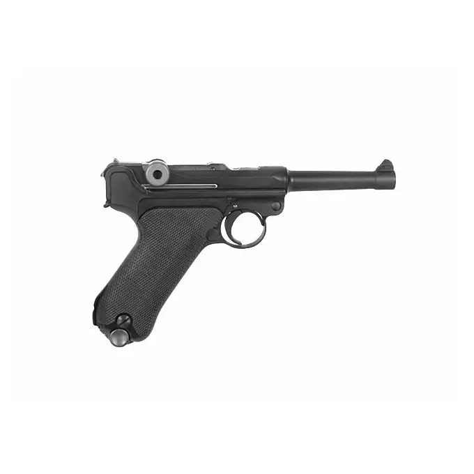 German P08 Luger Pistol Replica - Black [WE]