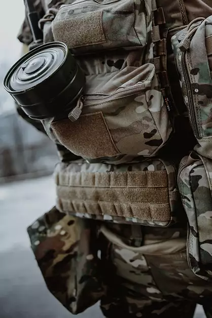 Big utility pouch - muticamo [8FIELDS]
