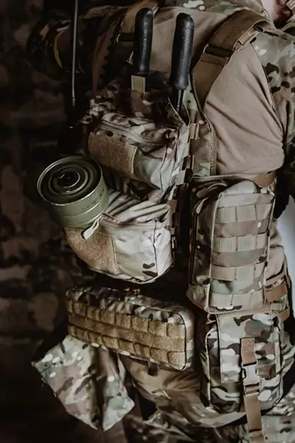 Big utility pouch - muticamo [8FIELDS]