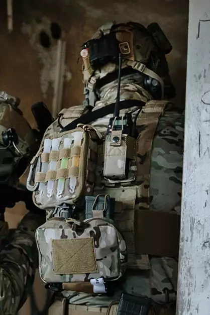 Radio pouch - Multicamo [8FIELDS]