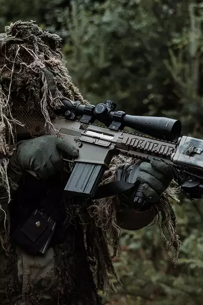 Luneta M3 3.5-10x40 z podświetlanym krzyżem Military version [PCS]