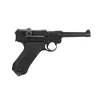German P08 Luger Pistol Replica - Black [WE]