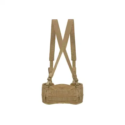 Padded patrol belt with suspenders - coyote [8FIELDS]