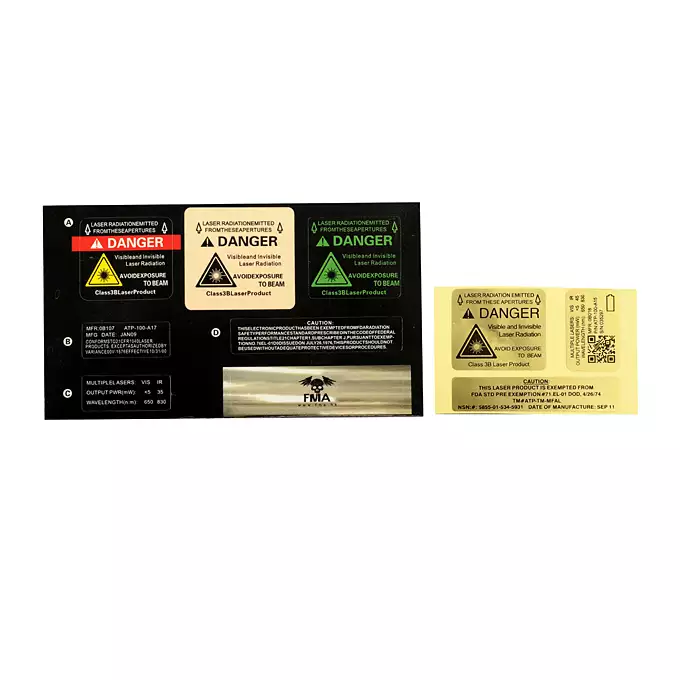 Dummy AN/PEQ-15 box - black