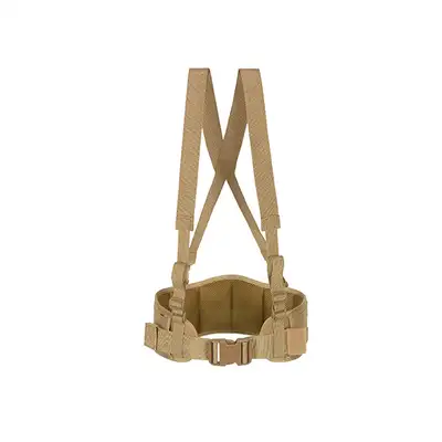 Padded patrol belt with suspenders - coyote [8FIELDS]