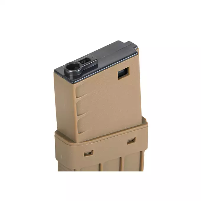 Polimerowy magazynek Mid-Cap na 120 kulek do M16/M4/AR-15/SCAR16 - DE