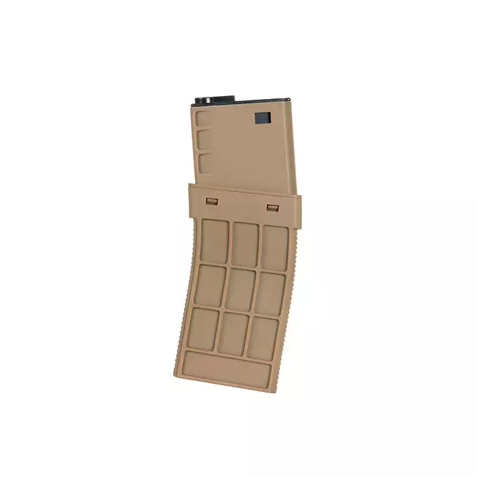 Polimerowy magazynek Mid-Cap na 120 kulek do M16/M4/AR-15/SCAR16 - DE