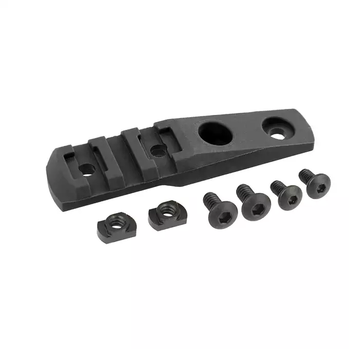 Polymer Cantilever RIS/MLOCK rail - Black [TMC]