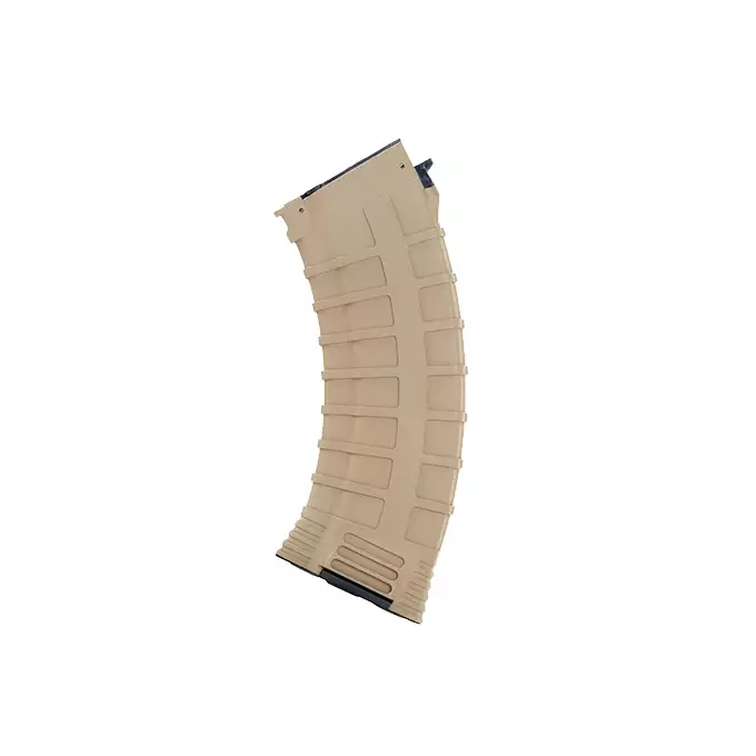 500rd AK47 Reinforced Polymer Magazine - Dark Earth
