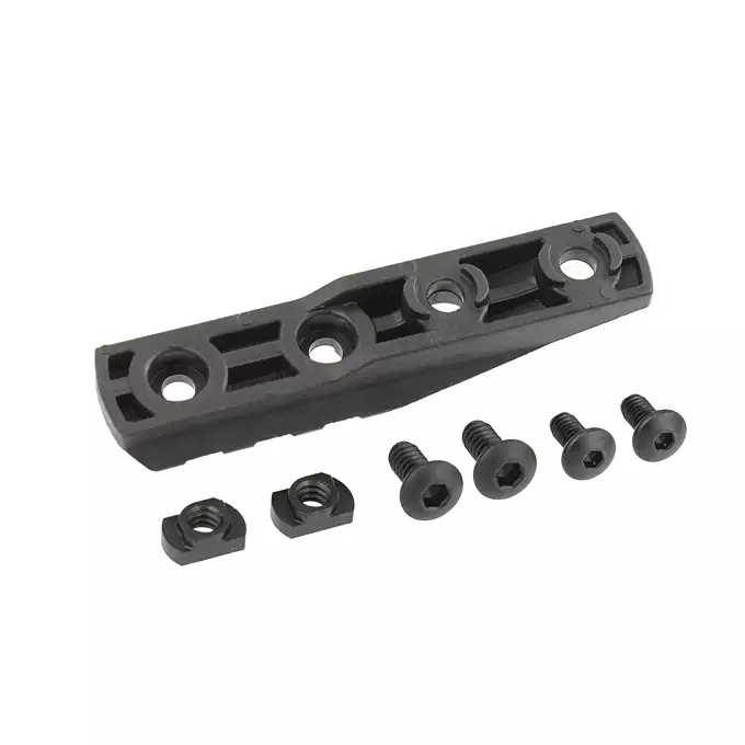 Polymer Cantilever RIS/MLOCK rail - Black [TMC]