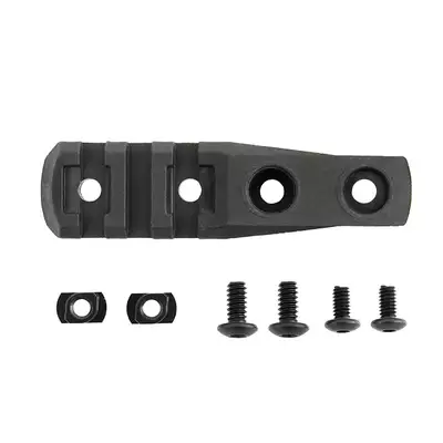 Polymer Cantilever RIS/MLOCK rail - Black [TMC]