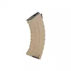 500rd AK47 Reinforced Polymer Magazine - Dark Earth