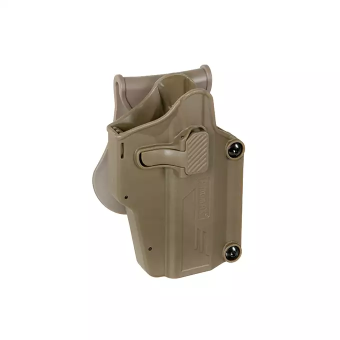 Kabura Per-Fit do ponad 80 modeli pistoletów - Tan [Amomax]