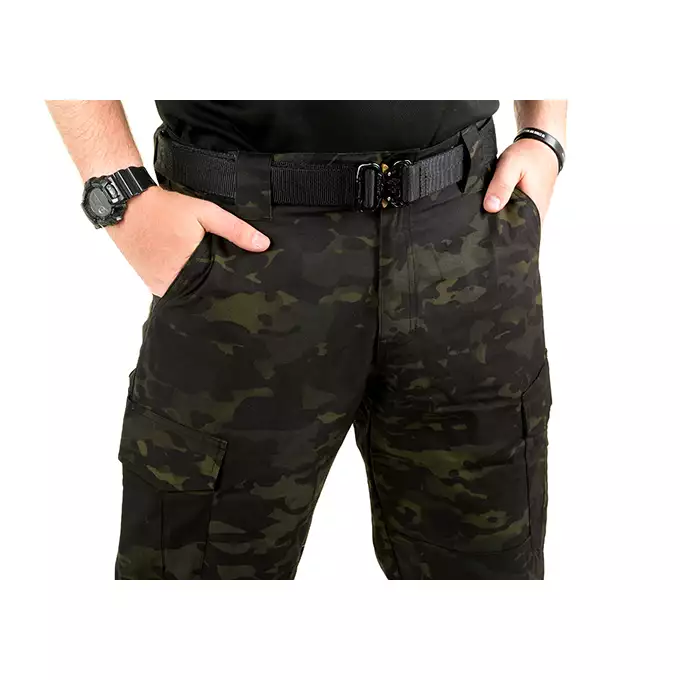 Spodnie Ergonomic Fit Long (36W) - MultiCam Black [EmersonGear]