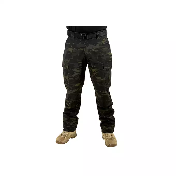 Spodnie Ergonomic Fit Long (34W) - MultiCam Black [EmersonGear]