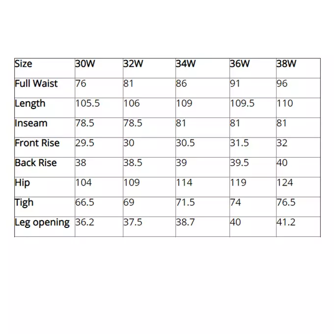 Pants Ergonomic Fit Long (34W) - RG [EmersonGear]