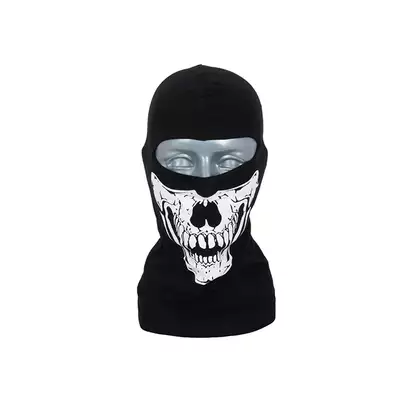 Kominiarka SKULL typ C - black [8FIELDS]