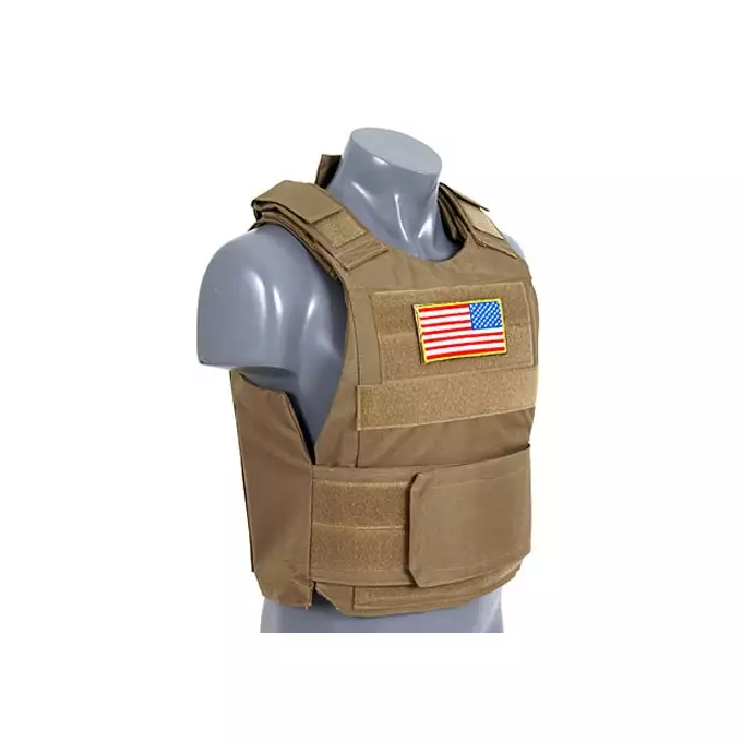 Kamizelka Delta Soft Body Armor - COYOTE [8FIELDS]