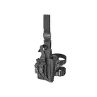 Universal drop leg large pistol holster - Black [8FIELDS]