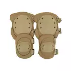 Knee Elbow Pads Set Alta type System - TAN [8FIELDS]