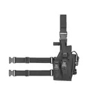 Universal drop leg large pistol holster - Black [8FIELDS]