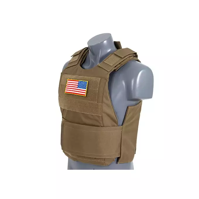 Delta Soft Body Armor - COYOTE [8FIELDS] | Taiwangun