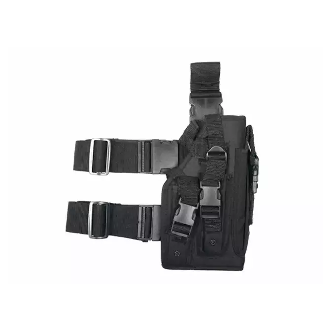 Kabura udowa na duży pistolet - BLACK [8FIELDS]