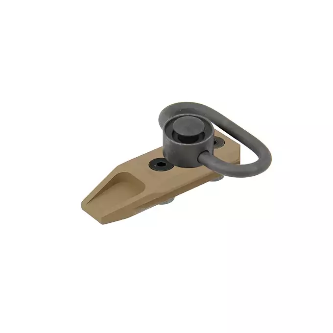 Quick Detachable Sling Mount w/swivel for Key-Mod handguard - DE