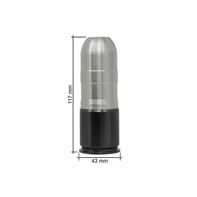 Granat airsoftowy 40mm (Długi) [BD]