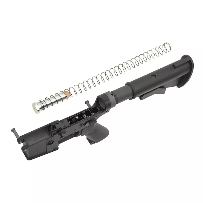 A.W.S.S. Wei Tech-XM177 GBB TYPE with open bolt system - black [WE]