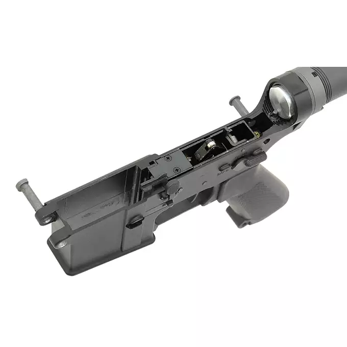 A.W.S.S. Wei Tech-XM177 GBB TYPE with open bolt system - black [WE]