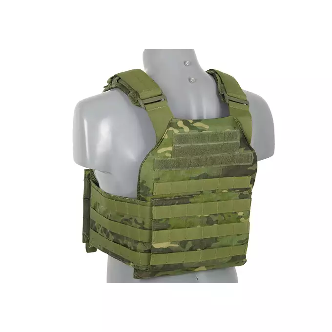 [Zestaw] Buckle Up Plate Carrier Cummerbund - Multicam Tropic [8FIELDS PREMIUM] + Buckle Up potrójna ładownica 5.56 - Multicam Tropic [8FIELDS PREMIUM] + Szturmowy panel na plecy Mod.2 - Multicam Tropic [8FIELDS PREMIUM]