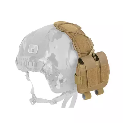 Ładownica na akcesoria na hełm/kask - Coyote Brown [EM]