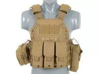 Portaplacas modular - Coyote Brown [EM]