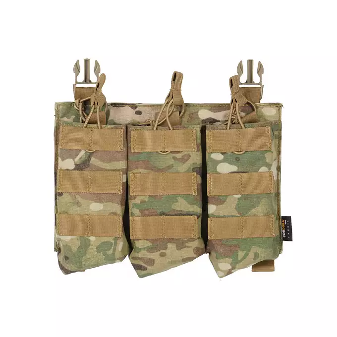 [Zestaw] Buckle Up Plate Carrier Cummerbund - Multicam [8FIELDS PREMIUM] + Buckle Up potrójna ładownica AK47/AKM - Multicam [8FIELDS PREMIUM] + Szturmowy panel na plecy Mod.2 - Multicam [8FIELDS PREMIUM]
