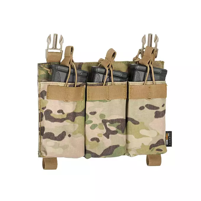[Zestaw] Buckle Up Plate Carrier Cummerbund - Multicam [8FIELDS PREMIUM] + Buckle Up potrójna ładownica 5.56 - Multicam [8FIELDS PREMIUM] + Szturmowy panel na plecy Mod.2 - Multicam [8FIELDS PREMIUM]