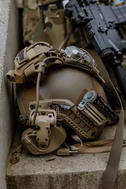 Accessory Pouch for Helmet - Coyote Brown [EM]
