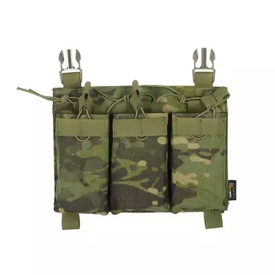 [Zestaw] Buckle Up Plate Carrier Cummerbund - Multicam Tropic [8FIELDS PREMIUM] + Buckle Up potrójna ładownica 5.56 - Multicam Tropic [8FIELDS PREMIUM] + Szturmowy panel na plecy Mod.2 - Multicam Tropic [8FIELDS PREMIUM]