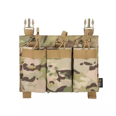 [Zestaw] Buckle Up Plate Carrier Cummerbund - Multicam [8FIELDS PREMIUM] + Buckle Up potrójna ładownica 5.56 - Multicam [8FIELDS PREMIUM] + Szturmowy panel na plecy Mod.2 - Multicam [8FIELDS PREMIUM]