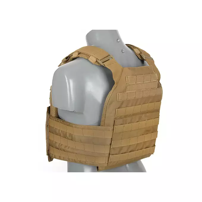 [Zestaw] Buckle Up Assault Plate Carrier Cummerbund - CB [8FIELDS PREMIUM] + Buckle Up potrójna ładownica na magazynki 5.56 - CB [8FIELDS PREMIUM] + Szturmowy panel na plecy Mod.2 - CB [8FIELDS PREMIUM]