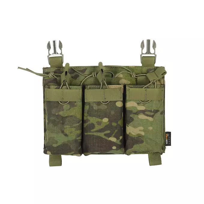 [Zestaw] Buckle Up Plate Carrier Cummerbund - Multicam Tropic [8FIELDS PREMIUM] + Buckle Up potrójna ładownica 5.56 - Multicam Tropic [8FIELDS PREMIUM] + Szturmowy panel na plecy Mod.2 - Multicam Tropic [8FIELDS PREMIUM]