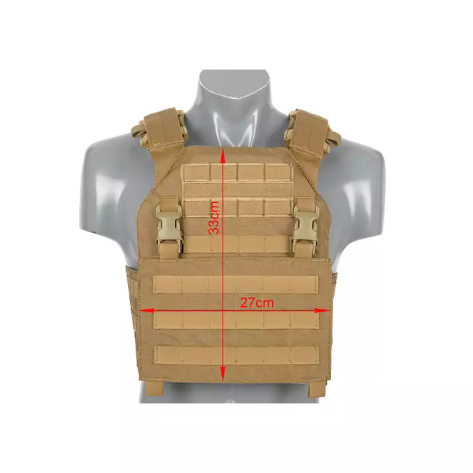 [Zestaw] Buckle Up Assault Plate Carrier Cummerbund - CB [8FIELDS PREMIUM] + Buckle Up potrójna ładownica na magazynki 5.56 - CB [8FIELDS PREMIUM] + Szturmowy panel na plecy Mod.2 - CB [8FIELDS PREMIUM]