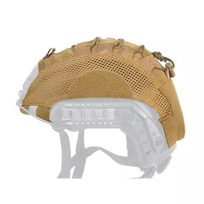 Siatkowy pokrowiec na kask/hełm Fast - Coyote Brown [EM]