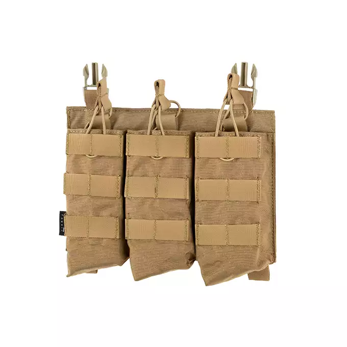 [Zestaw] Buckle Up Assault Plate Carrier Cummerbund - CB [8FIELDS PREMIUM] + Buckle Up potrójna ładownica na magazynki AK47/AKM - CB + Szturmowy panel na plecy Mod.2 - CB [8FIELDS PREMIUM]