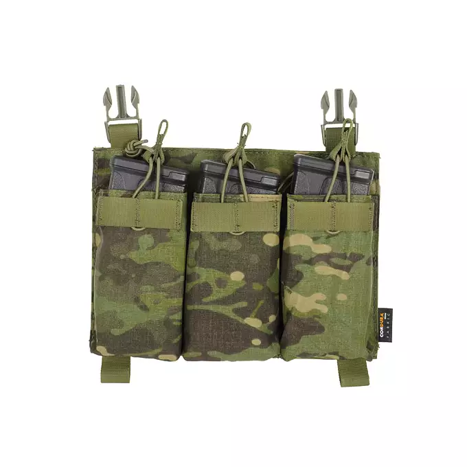 [Zestaw] Buckle Up Plate Carrier Cummerbund - Multicam Tropic [8FIELDS PREMIUM] + Buckle Up potrójna ładownica 5.56 - Multicam Tropic [8FIELDS PREMIUM] + Szturmowy panel na plecy Mod.2 - Multicam Tropic [8FIELDS PREMIUM]