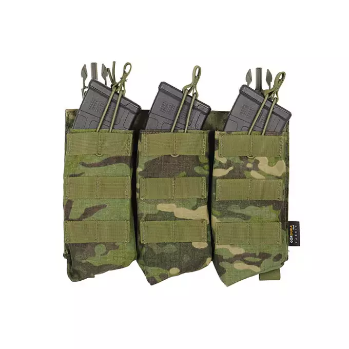 [Zestaw] Buckle Up Plate Carrier Cummerbund - Multicam Tropic [8FIELDS PREMIUM] + Buckle Up potrójna ładownica AK47/AKM - Multicam Tropic [8FIELDS PREMIUM] + Szturmowy panel na plecy Mod.2 - Multicam Tropic [8FIELDS PREMIUM]