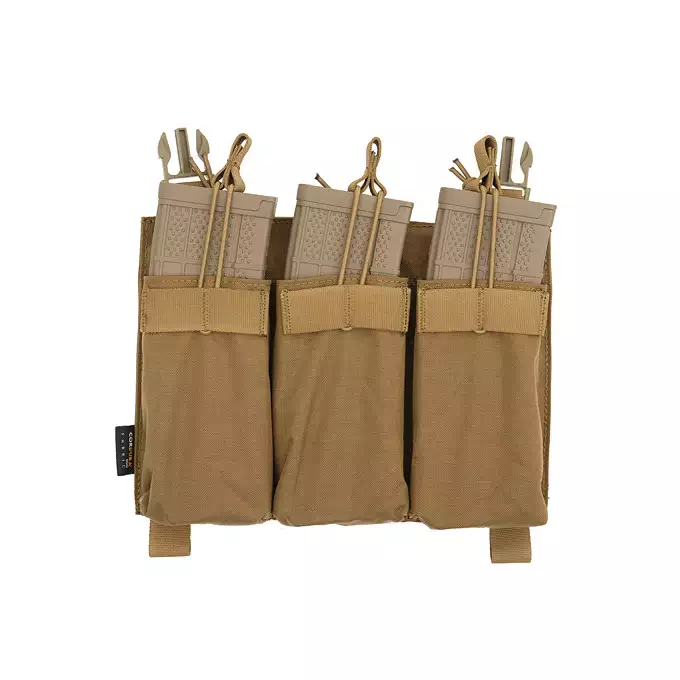 [Zestaw] Buckle Up Assault Plate Carrier Cummerbund - CB [8FIELDS PREMIUM] + Buckle Up potrójna ładownica na magazynki 5.56 - CB [8FIELDS PREMIUM] + Szturmowy panel na plecy Mod.2 - CB [8FIELDS PREMIUM]